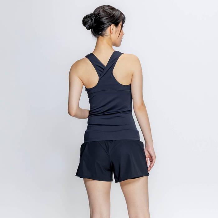 新品　ナイキ　ベーシック　セパレーツ　水着　フィットネス　M 定価11880円 NIKE（ナイキ） レディース ベーシック ノースリ2IN1パンツセパレーツ