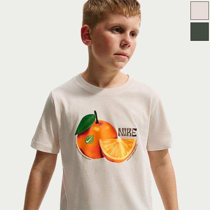 NIKE（ナイキ） ジュニア キッズ YTH NSW オレンジ S/S Tシャツ 半袖T
