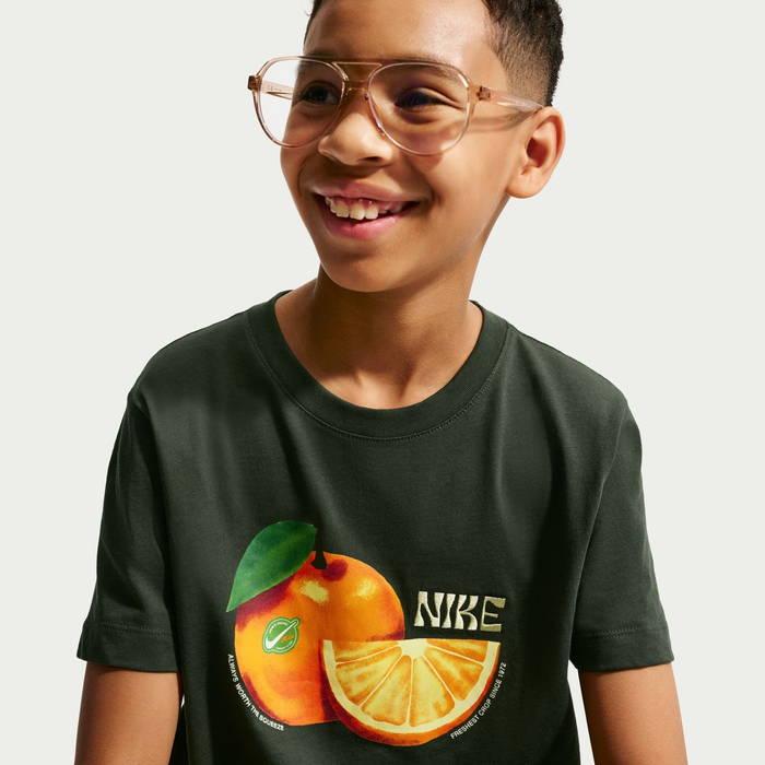 み*か様 DECEMBER MAY ネオンオレンジ半袖シャツ NIKE（ナイキ） ジュニア キッズ YTH NSW オレンジ S/S Tシャツ 半袖T