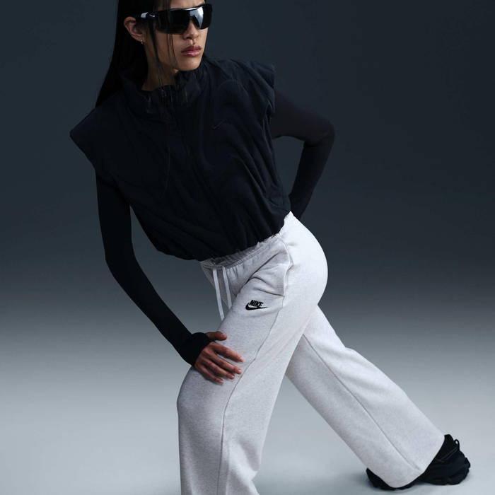 NIKE（ナイキ） レディース NSW クラブ フリース MR ワイド パンツ