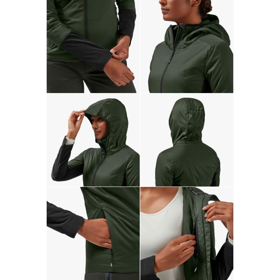 Web限定カラー 送料無料 トレイルランニング アウトドアウェア トップス ランニングウェア マラソン ジョギング Jacket Insulator ジャケット インシュレーター レディース オン ウエア Meorboston Org