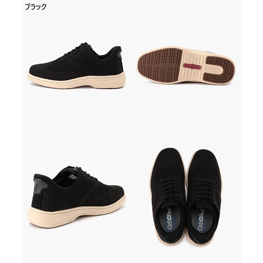 未使用 Orthofeet オーソフィート ハンズフリースニーカー ウォーキング Orthofeet ワイド幅 3E相当 オーソフィート メンズ レックス REX