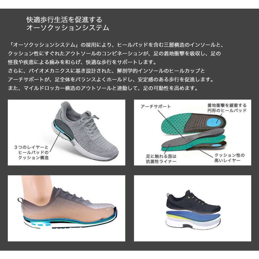ワイド幅　3E相当 オーソフィート レディース キャプテン CAPTAIN ヌバックレザー ボートシューズ スニーカー ハンズフリーシューズ OF71110W OF71111Wの画像