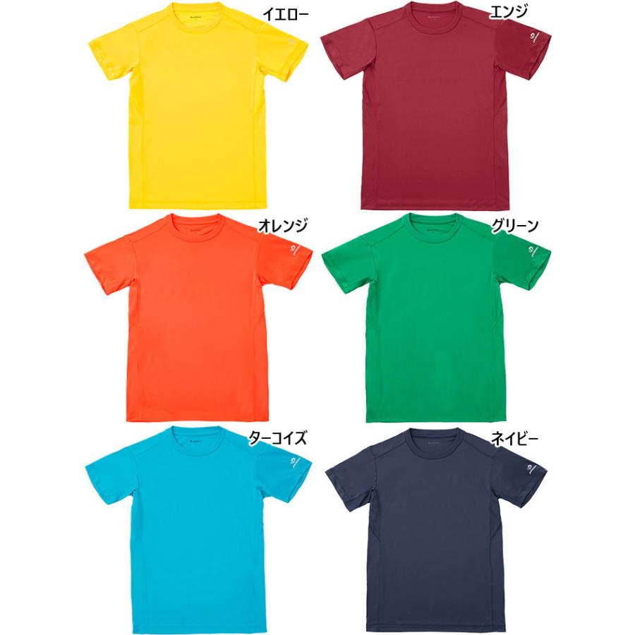 Phiten トレーニングウェア Phiten ファイテン メンズ レディース RAKUシャツ 半袖 無地