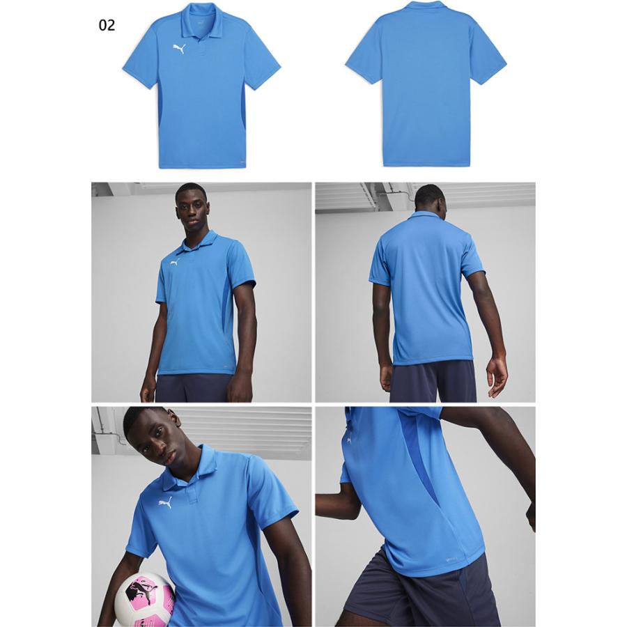 PUMA（プーマ） メンズ チーム ゴール teamGOAL マルチ ポロ サッカー