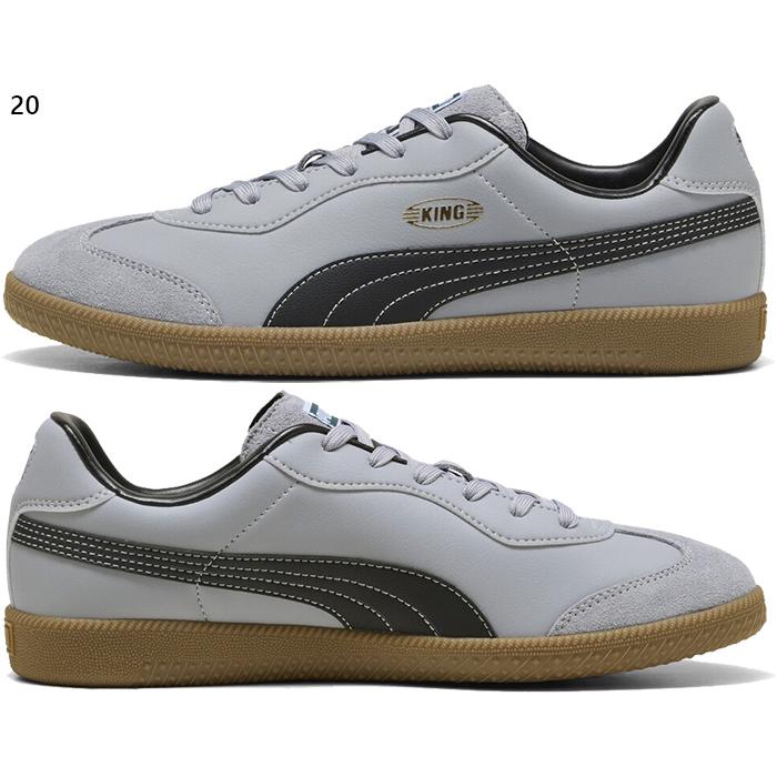 希少 ジルサンダー プーマ キング ターフ トレーニングシューズ レザー グレー PUMA（プーマ） メンズ キング 21 IT サッカーシューズ トレーニング