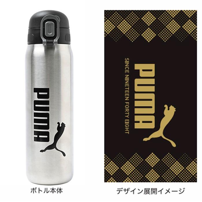 PUMA（プーマ） 1000ml メンズ レディース ステンレスボトル 1.0L 水筒