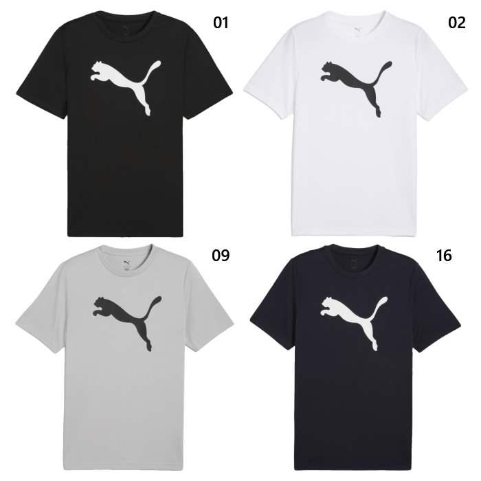 PUMA（プーマ） メンズ ESS プーマロゴ ポリ Tシャツ フィットネス