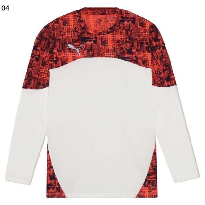 PUMA（プーマ） メンズ サッカー INDIVIFTBL プロ 長袖 シャツ サッカーウェア フットサルウェア トップス 660375 ...