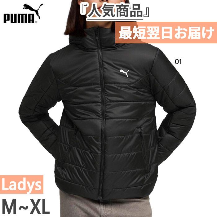 PUMA（プーマ） レディース ESS フーデッド パデッド JKT 上着 