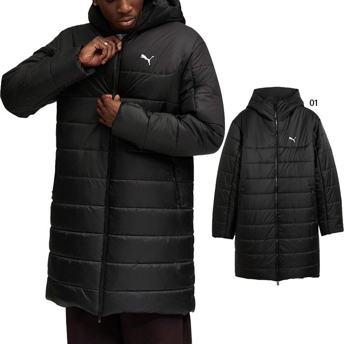 PUMA（プーマ） メンズ ESS フーデッド パデッド パーカー カジュアル