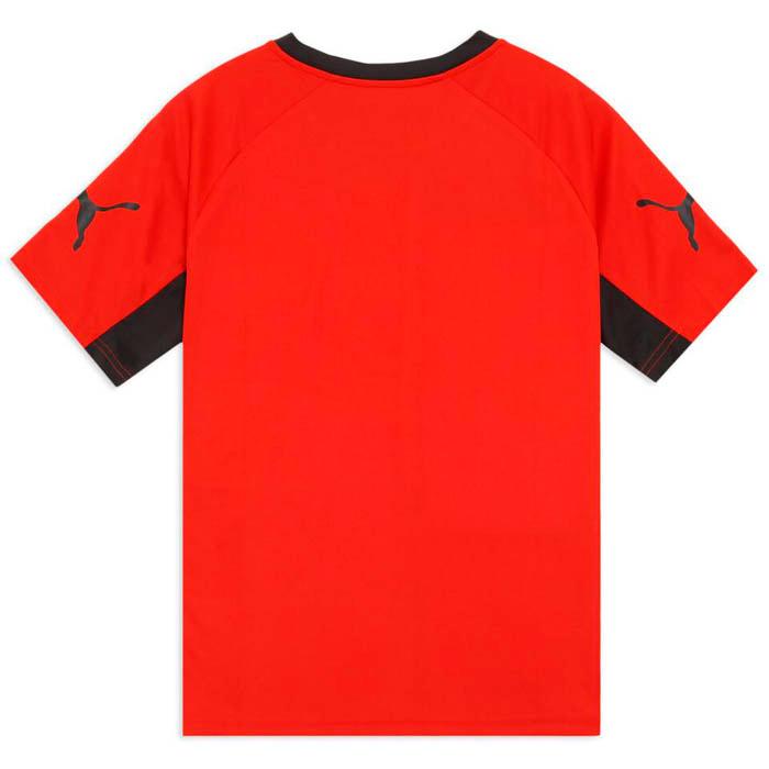 Puma サッカーシャツ 赤 9番 PUMA（プーマ） メンズ indiviLIGA グラフィック SSシャツ サッカー