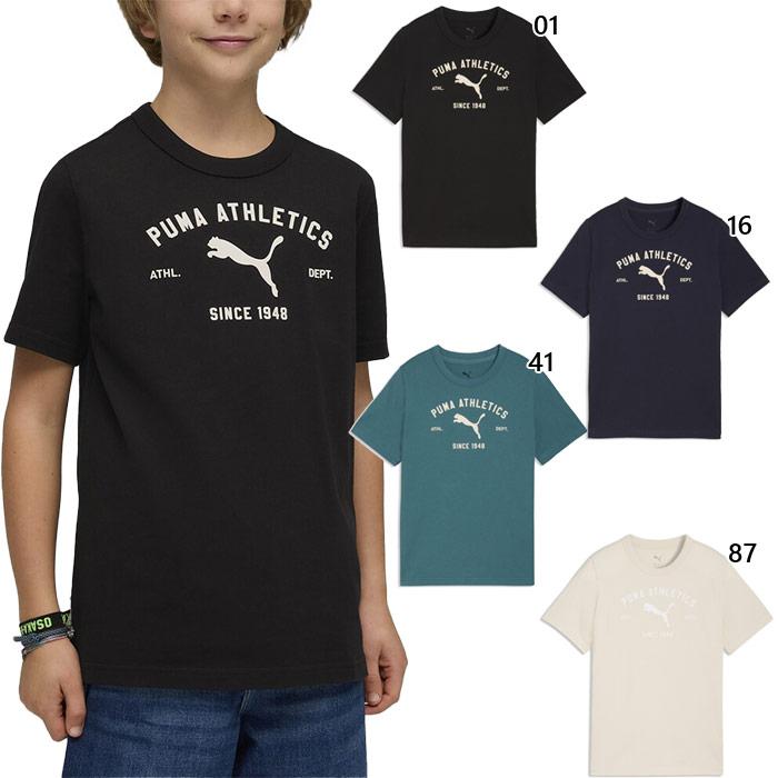 PUMA（プーマ） ジュニア キッズ クラス CLASS グラフィック Tシャツ B 