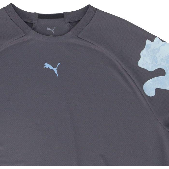 PUMA（プーマ） メンズ LOGO AOP LS Tシャツ フィットネス
