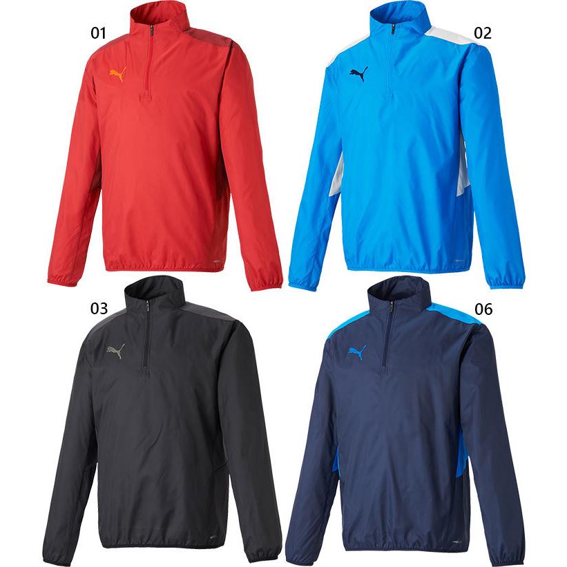 在庫処分セール プーマ メンズ チームカップ トレーニング Teamcup Tr ピステトップ サッカーウェア フットサルウェア トップス 防風 ハーフジップ シャ 大流行中 Farmerscentre Com Ng