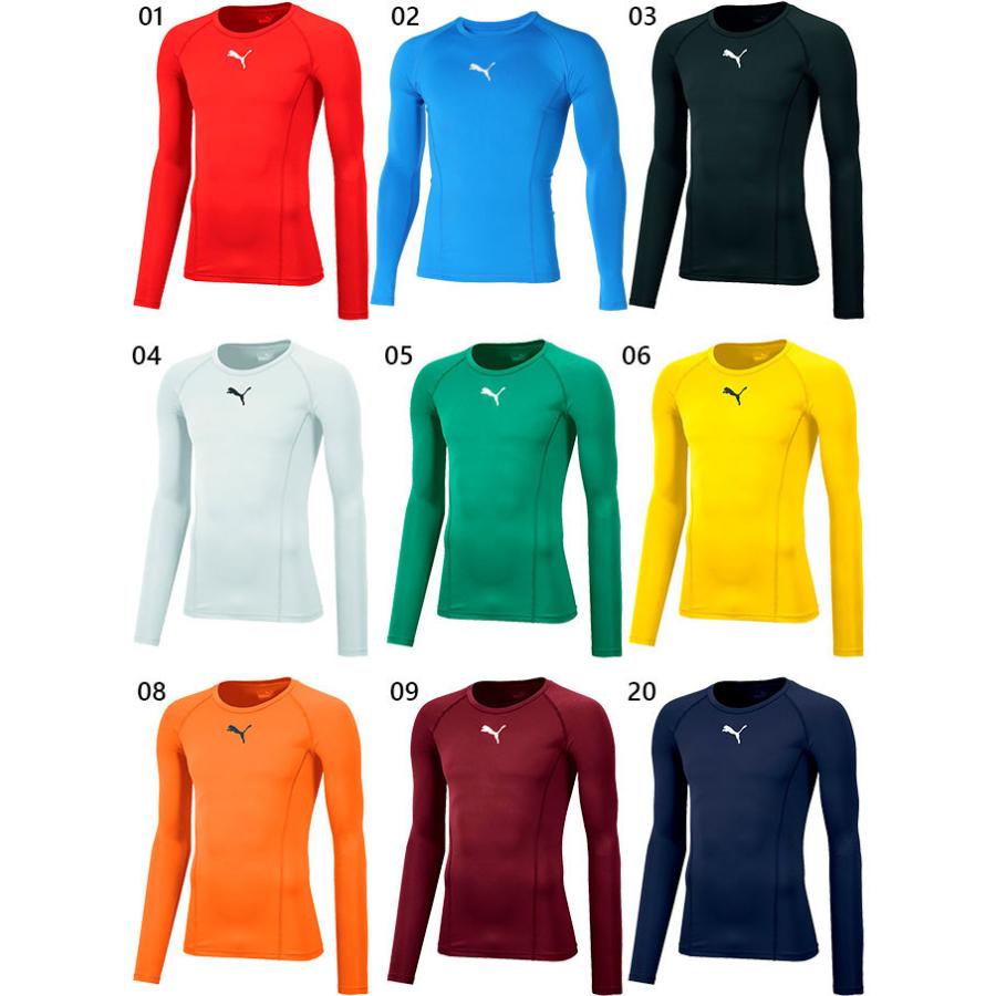 PUMA（プーマ） メンズ LIGA ベースレイヤー 長袖 Tシャツ サッカー
