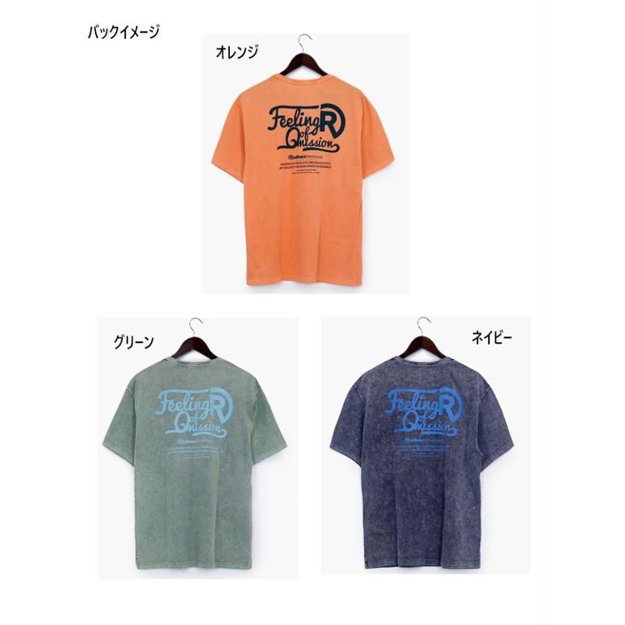 リアルビーボイス メンズ ナチュラル ピグメント 半袖Tシャツ トップス カジュアル シンプル 10451-11848｜vitaliser｜02