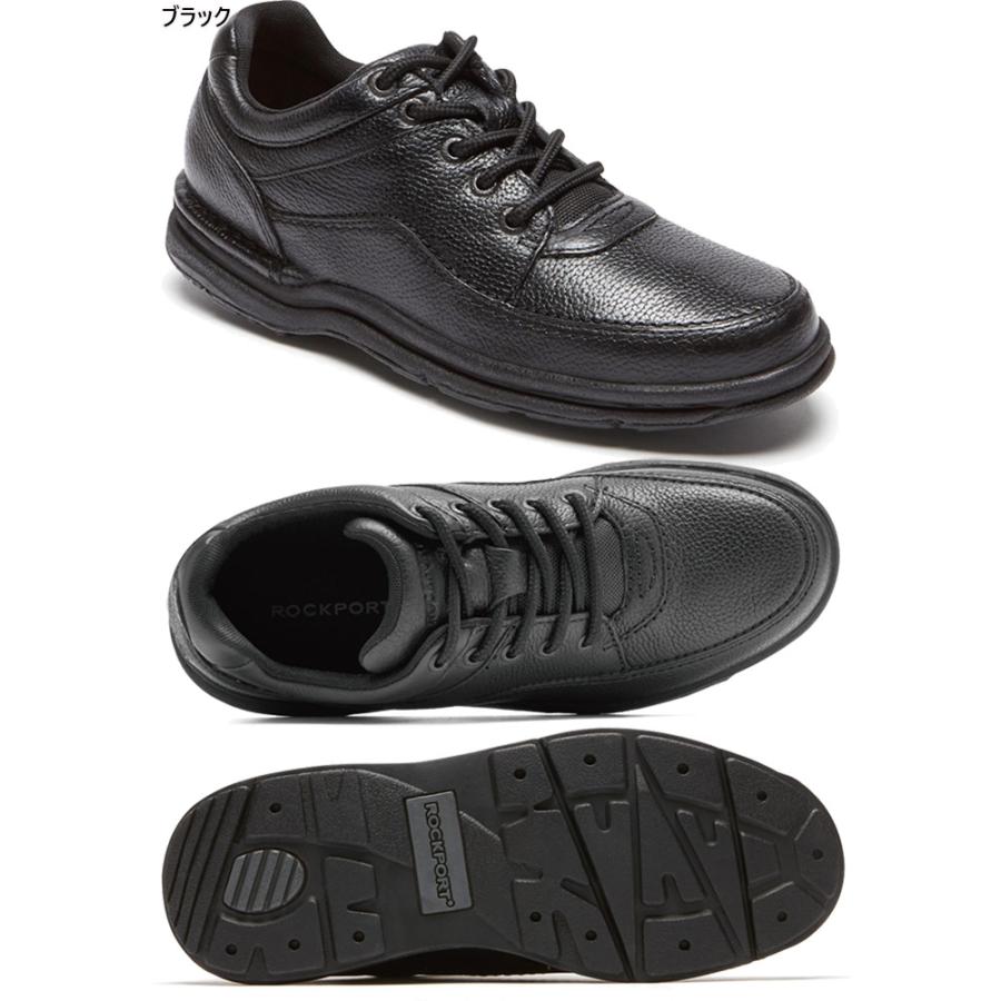 Rockport 黒 ブラック シューズ メンズ靴 ロックポート紐靴 防水 美品 ROCKPORT（ロックポート） メンズ ワールドツアー クラシック WORLD