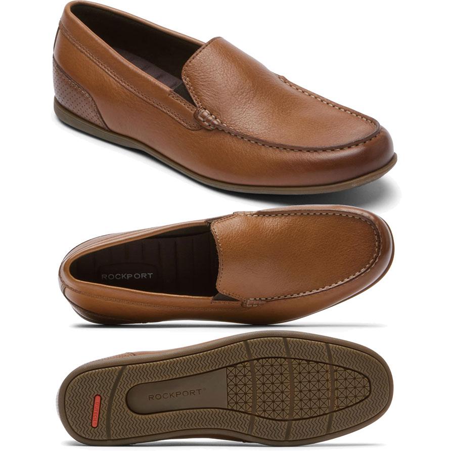 マルコ ROCKPORT（ロックポート） ワイド幅 メンズ マルコム スリッポン