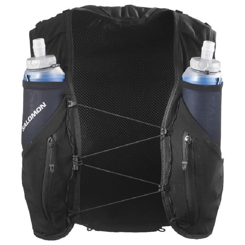サロモン ADV SKIN 12 トレラン ベスト リュック 黒 S 反射ロゴ SALOMON（サロモン） 12L メンズ レディース アドバンスド スキン ADV