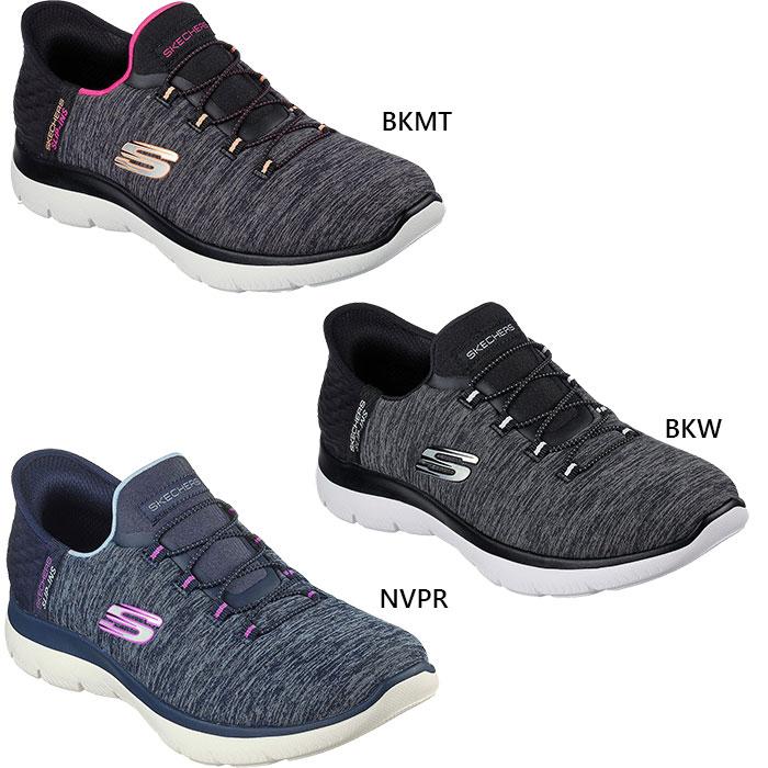 SKECHERS（スケッチャーズ） 幅広 ワイド幅 レディース スリップインズ