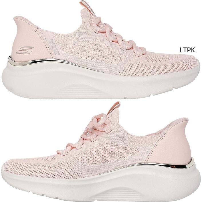 SKECHERS（スケッチャーズ） レディース スリップインズ ボブス スポート B ラブ トゥルー デライト スニーカー シューズ 紐靴 ...