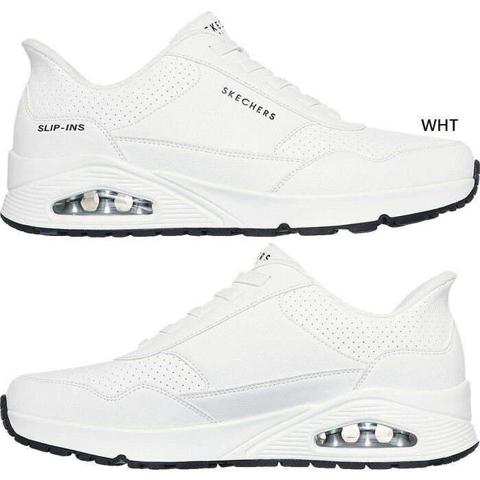 SKECHERS（スケッチャーズ） 4E相当 ワイド メンズ スリップインズ