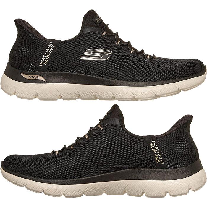 SKECHERS（スケッチャーズ） 4E相当 幅広 レディース アーチ フィット