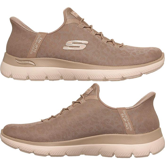 SKECHERS（スケッチャーズ） 4E相当 幅広 レディース アーチ フィット