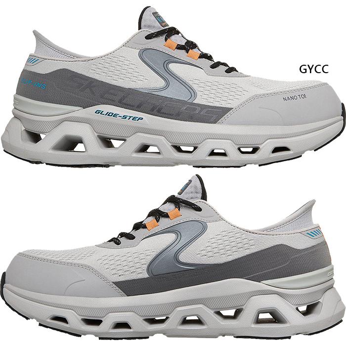 SKECHERS（スケッチャーズ） メンズ スリップインズ ワーク スリップ