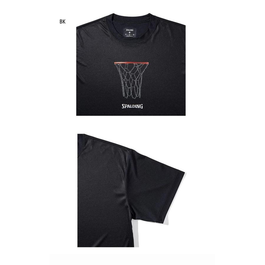 お得 スポルディング メンズ レディース Tシャツ チェーンフープ ライトフィット バスケットボールウェア トップス 半袖 吸水速乾 Uvカット Smt Babylonrooftop Com Au
