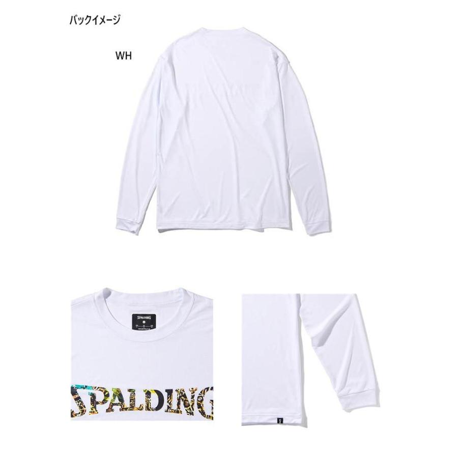 新作続 スポルディング メンズ レディース L S Tシャツビーストロゴ ライトフィット バスケットボールウェア トップス 長袖 吸水速乾 Uvカット Smt Cisama Sc Gov Br