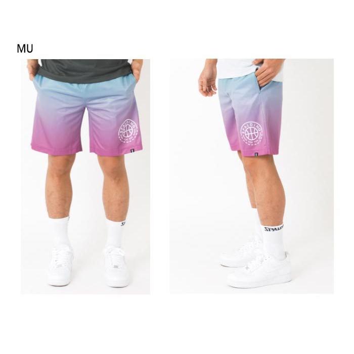 新作販売 スポルディング メンズ レディース プラクティスパンツ グラデーションロゴ バスケットボールウェア バスパン ボトムス ショーツ ショート Smp227 Babylonrooftop Com Au