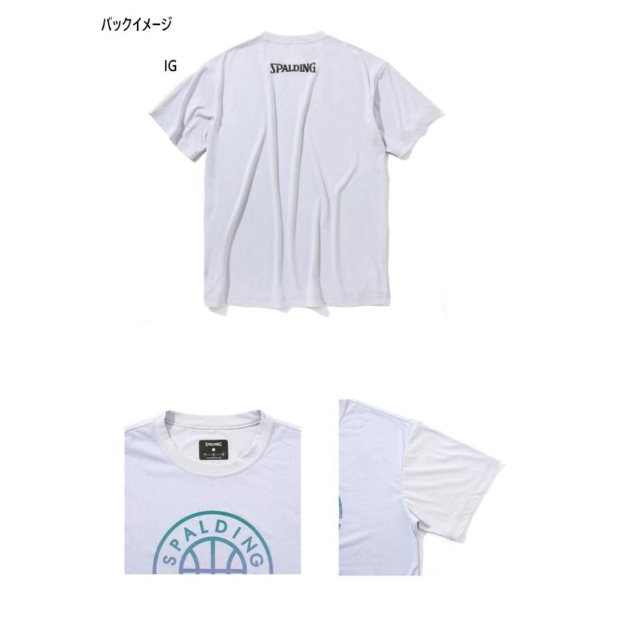 同梱不可 スポルディング メンズ レディース Tシャツ グラデーションロゴ スムースドライ バスケットボールウェア トップス 半袖tシャツ Smt226 Kogler At