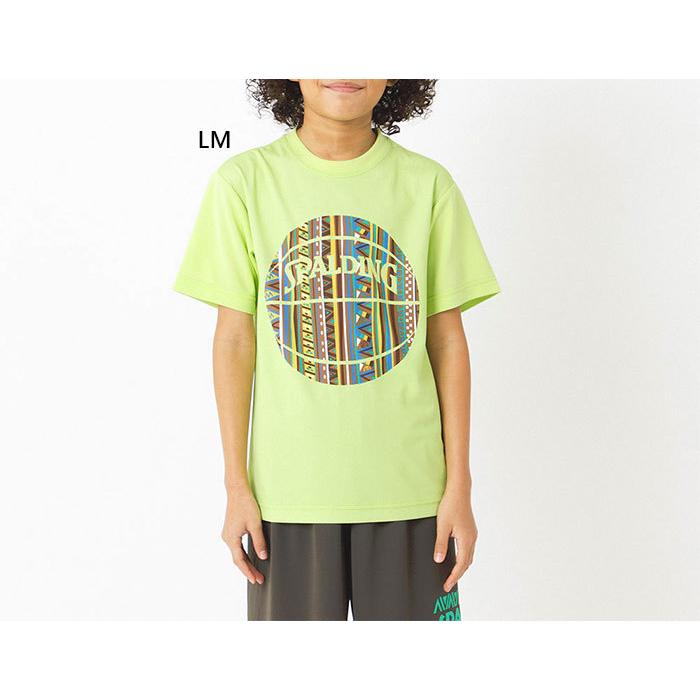 新作からsaleアイテム等お得な商品満載 スポルディング ジュニア キッズ Tシャツ アフリカントライバルボール バスケットボールウェア トップス 半袖tシャツ Sjt257 Cisama Sc Gov Br