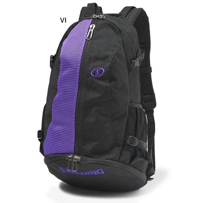 32L スポルディング スポーツ メンズ レディース ケイジャー ブリーズ バイオレット バスケットボール アクセサリー 競技 バッグ 鞄 ボールバッグ パープル 紫 送料無料 spalding 40-017VI SPALDING（スポルディング） 32L メンズ レディース ケイジャー