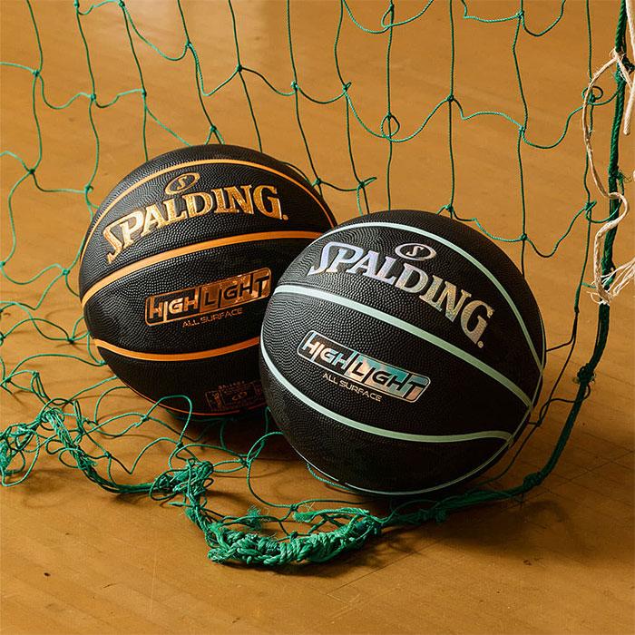 バッシュ　バスケットボールシューズ　26cm ボール　小学生用　5号　屋内屋外用 SPALDING（スポルディング） 5号球 ジュニア キッズ ハイライト