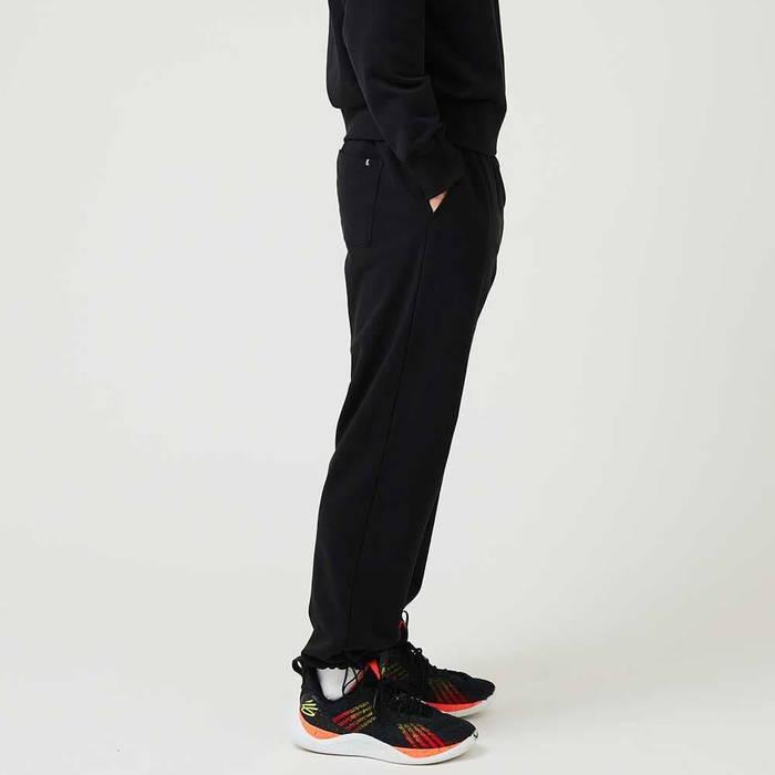 スポルディング メンズ レディース コートサイド ドローストリング ワイドパンツ ジップポケット バスケットボールウェア ボトムス ロングパンツ ブラック 黒 グリーン 緑 送料無料 SPALDING SMP24102 SPALDING（スポルディング） メンズ レディース コートサイド ドロー