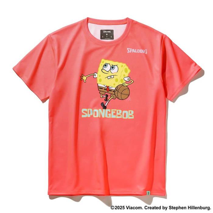 SPALDING（スポルディング） ジュニア キッズ Tシャツ スポンジ・ボブ