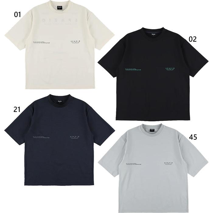 Spazio（スパッツィオ） メンズ レディース オーバーサイズプラTシャツ