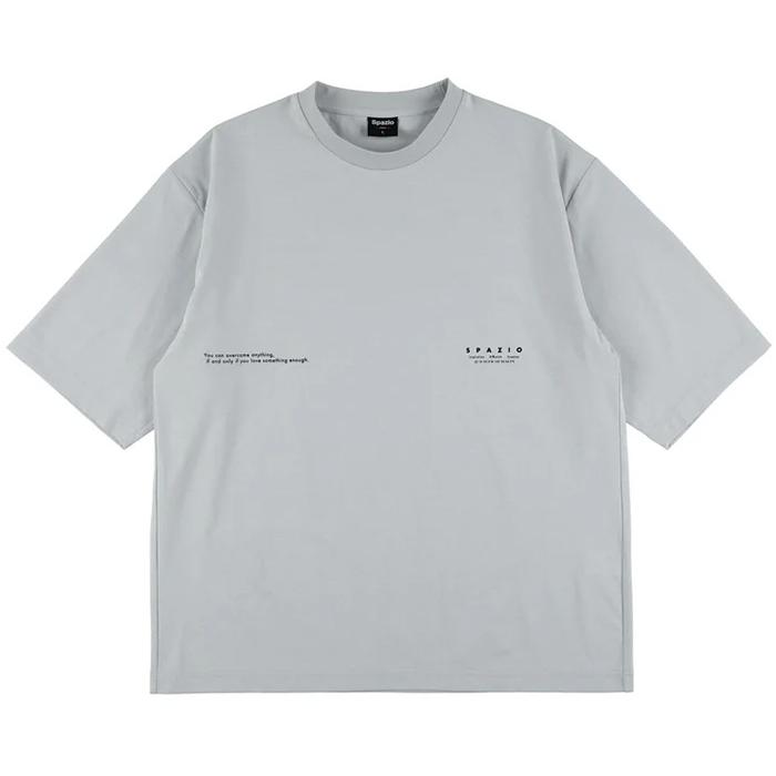 Spazio（スパッツィオ） メンズ レディース オーバーサイズプラTシャツ