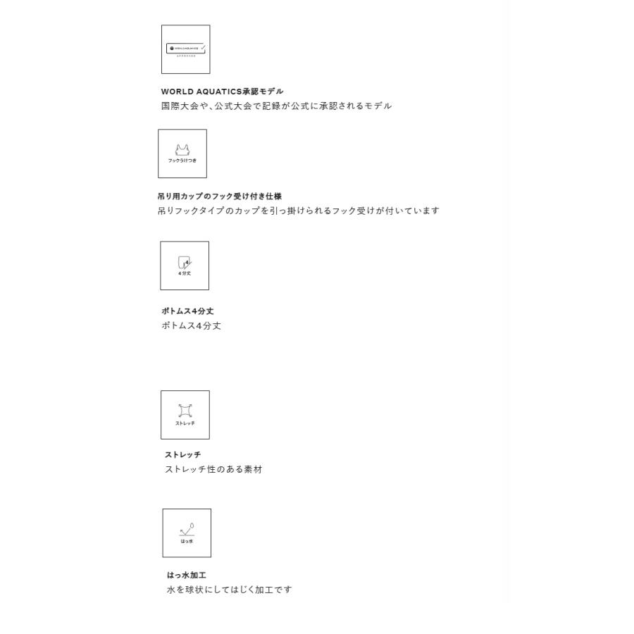 WA承認 スピード レディース フレックスシグマニューセミオープンバックニースキン1 スイムウエア スイミング 水泳 競泳水着 オールインワン SCW12505Fの画像