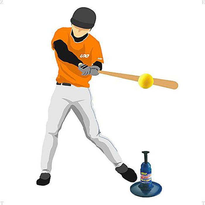 ユニックス メンズ レディース ジュニア トスバッティングセット 野球用品 打撃練習 トスマシン ベルボール6個入りセット BX7275 | UNIX | 01
