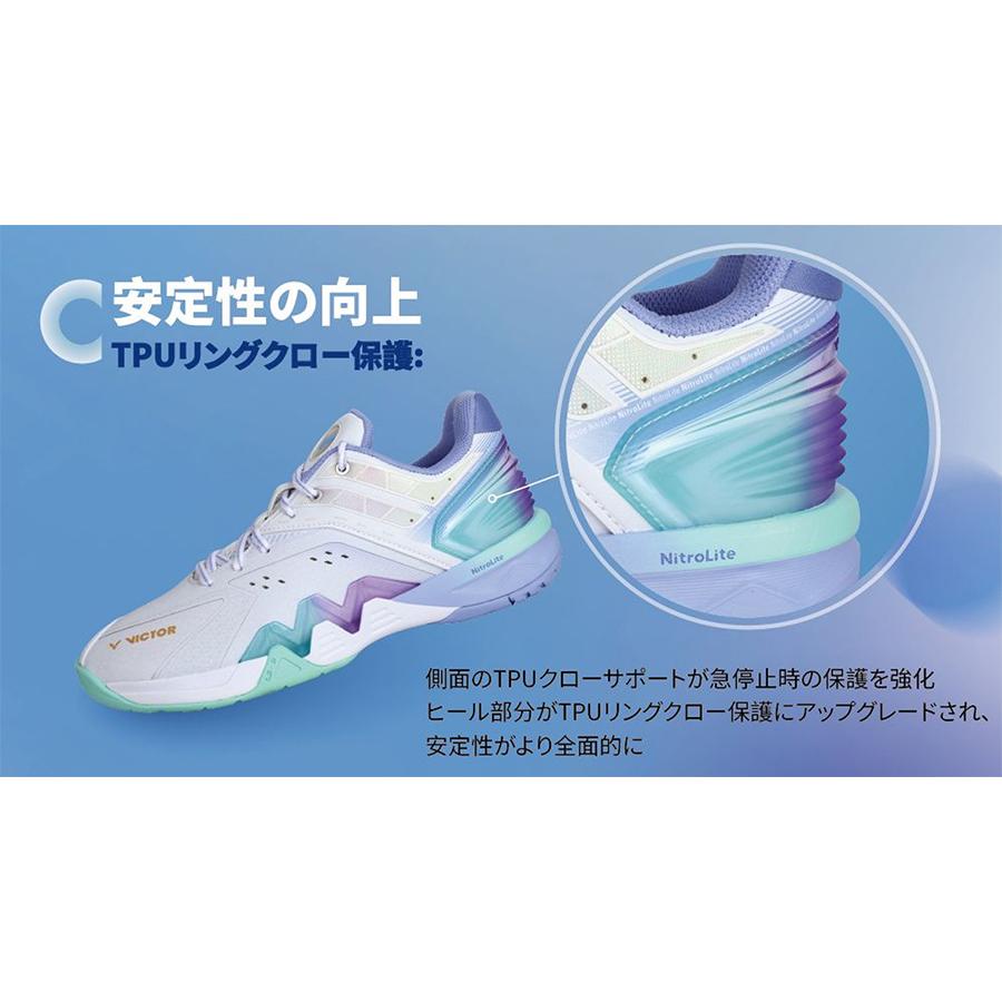 Victor P8500NLite バドミントンシューズ レディース24cm 楽天市場】3E幅相当 ビクター メンズ レディース P8500NLITE