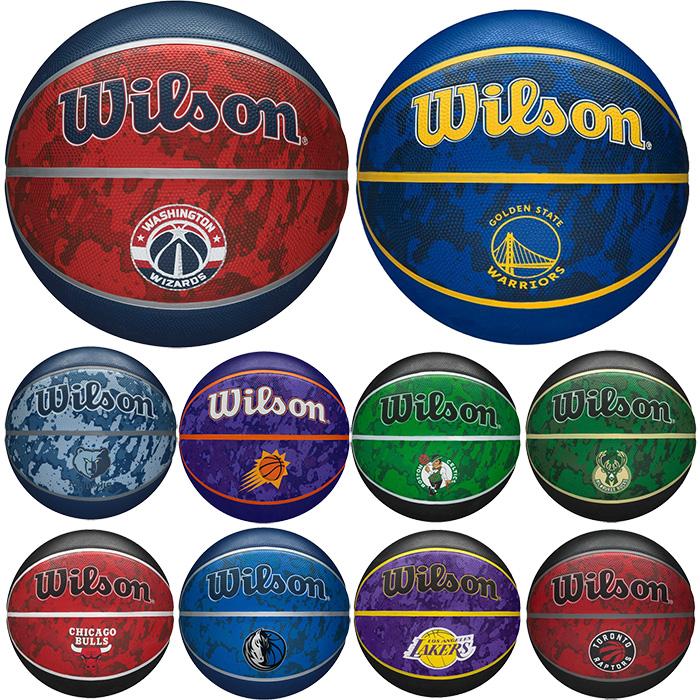 Wilson（ウイルソン） 7号球 メンズ レディース NBA チームタイダイ