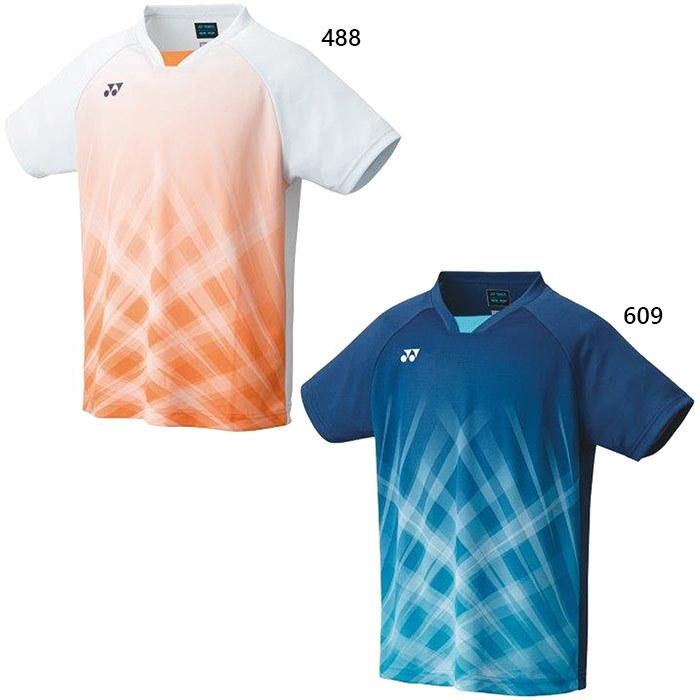 新規購入 ヨネックス メンズ ゲームシャツ フィットスタイル テニス バドミントンウェア トップス 半袖 お気にいる Www Sei Ba Gov Br