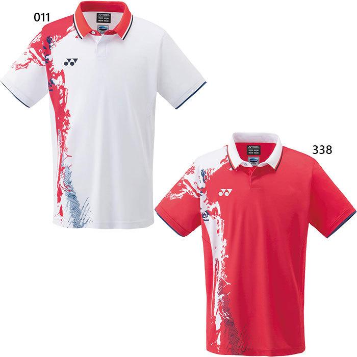 ヨネックス メンズ ゲームシャツ フィットスタイル テニス 大人気新作 ポロシャツ 10482 ファッションなデザイン 半袖 バドミントンウェア トップス