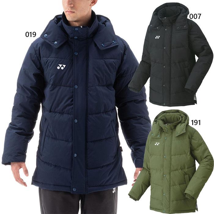 ヨネックス メンズ レディース ユニハーフコート アウター トップス テニス バドミントンウェア 長袖 ブラック 黒 ネイビー カーキ 送料無料 YONEX 90074 YONEX（ヨネックス） メンズ レディース ユニハーフコート アウター