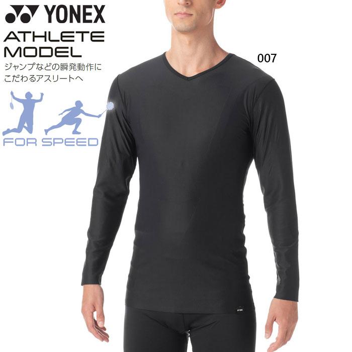 YONEX（ヨネックス） メンズ レディース ユニVネック長袖シャツ テニス