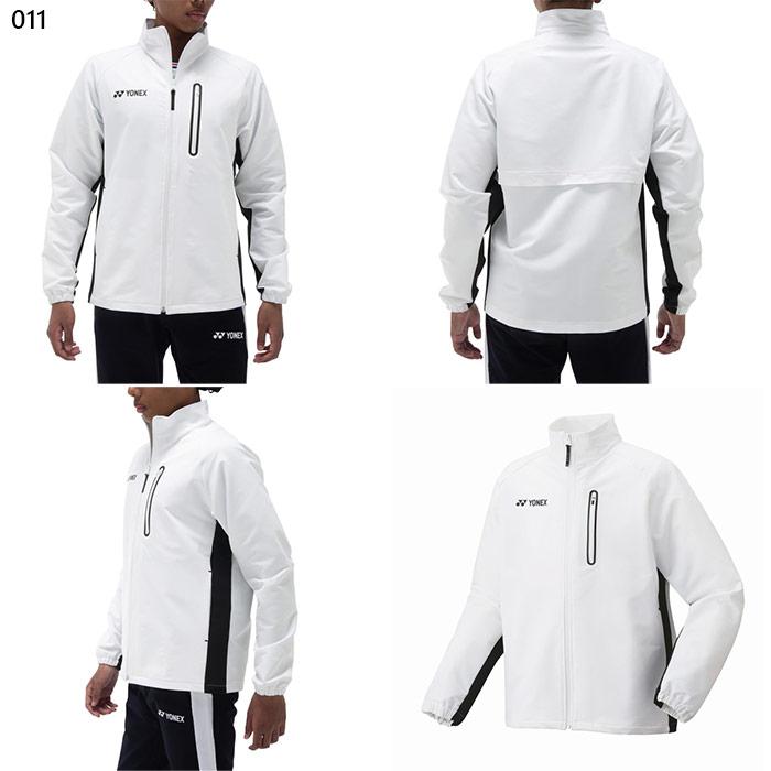 【未使用】YONEX/メンズウォームアップシャツ　ホワイト　L YONEX（ヨネックス） メンズ ウォームアップシャツ テニス